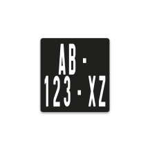 Logo de calandre PlexiGlass Noir pour DAF 2022 Illuminé - Class Design