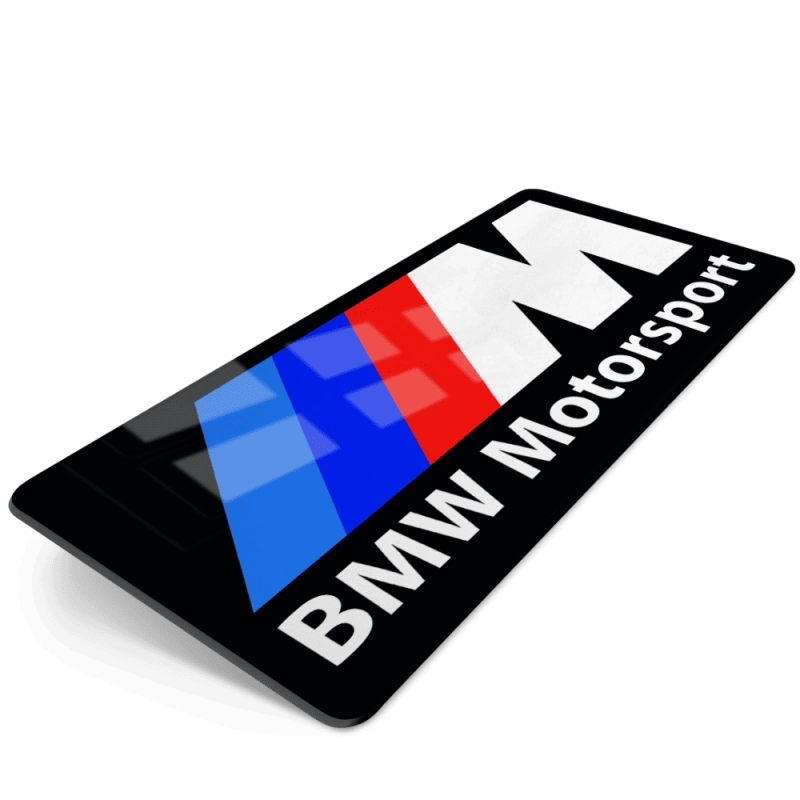 Plaque décorative BMW Motorsport 30x15 cm